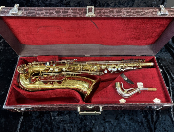 STUNNING Original Lacquer King Super 20 Cleveland Era Tenor Sax - Serial # 408987